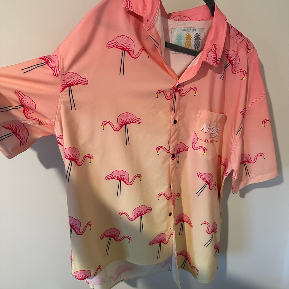Tropical Bros Naturdays party time Hawaiian shirt